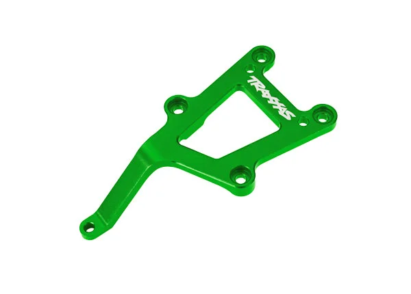 Traxxas Chassis brace, front, 6061-T6 aluminium (green-anodised) &mdash; image 2 of 2