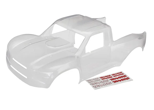 Traxxas UDR Desert Racer Clear Bodyshell - (clear trimmed requires painting)/ decal sheet — image 3 of 3