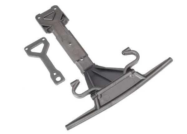 Traxxas Skidplate front (plastic)/ support plate (steel) &mdash; image 2 of 2