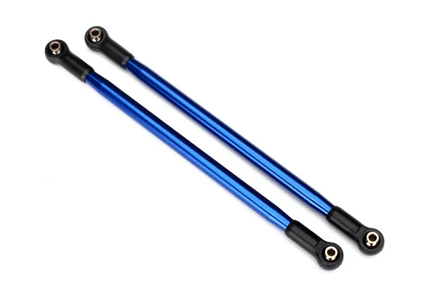 Traxxas Suspension link rear (upper) (Aluminium blue-anodized) (10x206mm center to center) (2) (assembled with hollow balls) — image 2 of 2