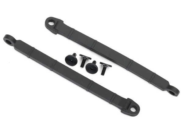Traxxas Limit strap rear suspension (2)/ 3x8 flathead screw (4) &mdash; image 2 of 2