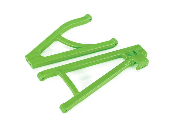 Traxxas Suspension arms, green, rear (left), heavy duty, adjustable wheelbase (upper (1) / lower (1) — image 2 of 2