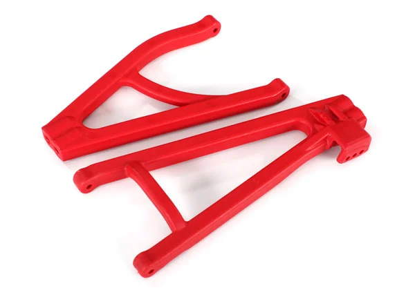 Traxxas Suspension arms, red, rear (left), heavy duty, adjustable wheelbase (upper (1) / lower (1) &mdash; image 2 of 2