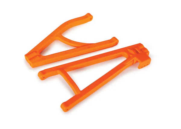 Traxxas Suspension arms, orange, rear (left), heavy duty, adjustable wheelbase (upper (1) / lower (1) — image 2 of 2