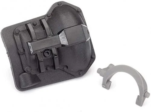 Traxxas Differential cover rear (black) &mdash; image 2 of 2