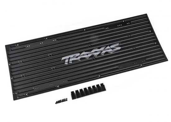 Traxxas Flatbed (with wheel chocks) (fits TRX-6 Ultimate RC Hauler) — image 2 of 2