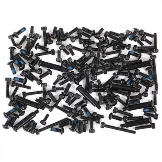 Traxxas Hardware kit, black stainless steel, TRX-4 Traxx (contains all stainless steel hardware used on 8880 TRX-4 Traxx) &mdash; image 2 of 2