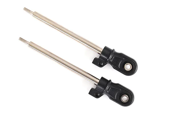 Traxxas Shock shaft 72mm (GT-MAXX ) (steel chrome finish) (2) &mdash; image 2 of 2