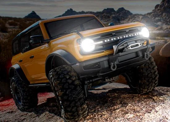 Traxxas Pro Scale LED light set, Ford Bronco (2021), complete with power module (includes headlights, tail lights, + distribution block) (fits 9211 body) — image 2 of 3