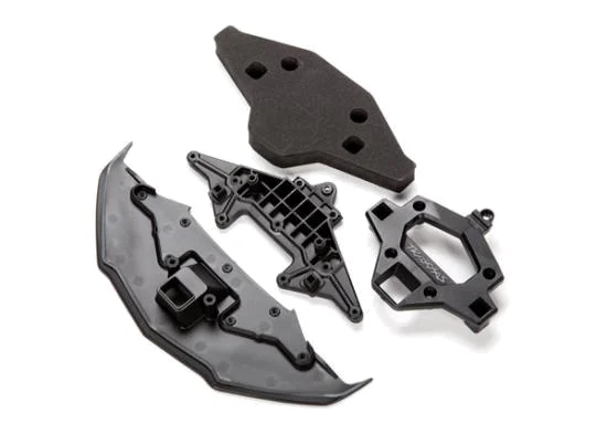 Traxxas Bumper, front/ bumper mount/ splitter/ bumper foam &mdash; image 2 of 2