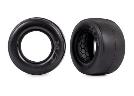 Traxxas Tyres, rear (smoke) (2) — image 2 of 2