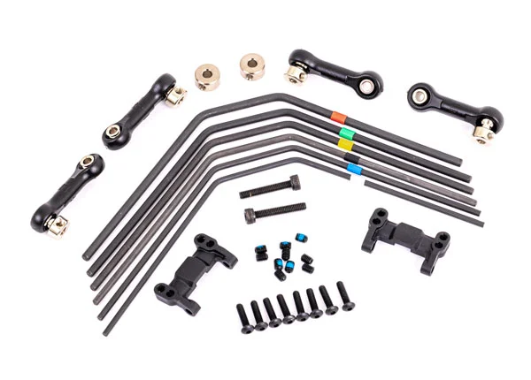 Traxxas Sway bar kit, Sledge (front and rear) (includes front and rear sway bars and linkage) — image 2 of 2