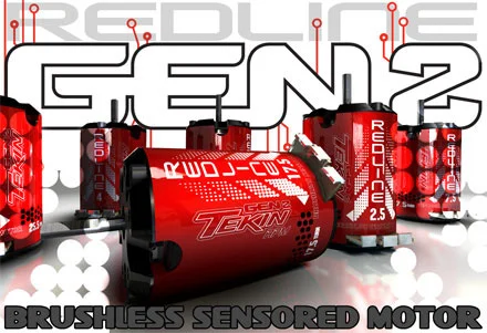 Tekin Redline Gen2 Sensored 21.5 RPM Brushless Motor