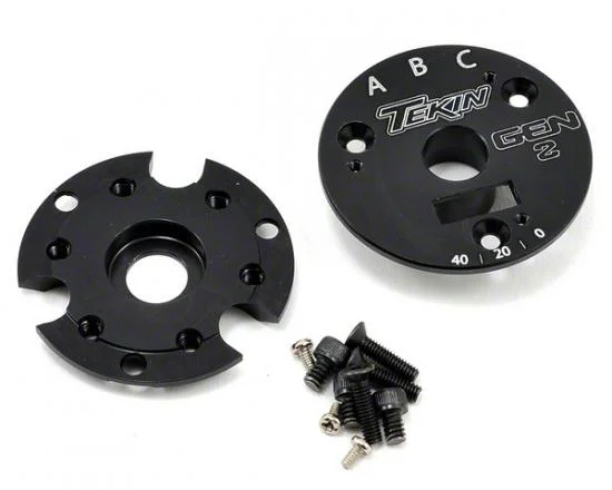 Tekin 1:10 RedlineS Gen2 Fr Endbell / Rear Cap / Scrs — image 1 of 2