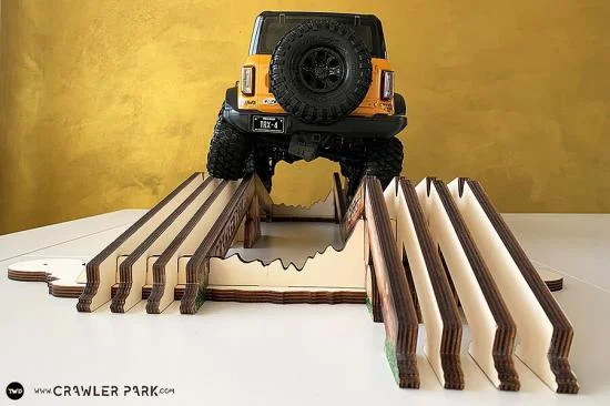 CML Racing Crawler Park Axes Crossing Obstacle 1:10 Crawler Circuit — image 3 of 11