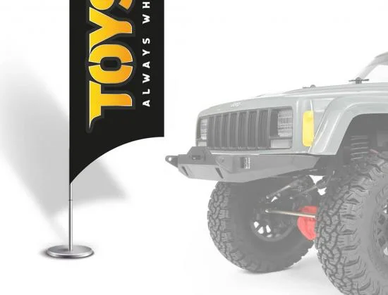 Crawler Park Toyswd 1:10 Scale Beach Flags (2Pcs) — image 3 of 3
