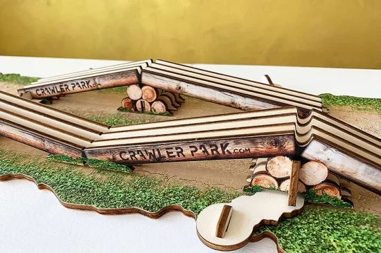 ToysWD Axes Crossing Obstacle For 1/24 RC Crawler Park Circuit — image 6 of 10