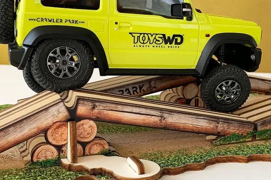 ToysWD Axes Crossing Obstacle For 1/24 RC Crawler Park Circuit — image 4 of 10