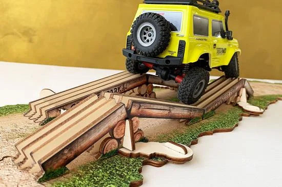 ToysWD Axes Crossing Obstacle For 1/24 RC Crawler Park Circuit — image 2 of 10