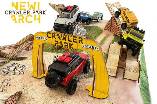 CML Racing Crawler Park Start/Finish Arch 1/24 RC Crawler Park Circuit — image 2 of 3