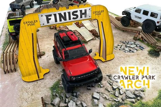CML Racing Crawler Park Start/Finish Arch 1/24 RC Crawler Park Circuit — image 3 of 3