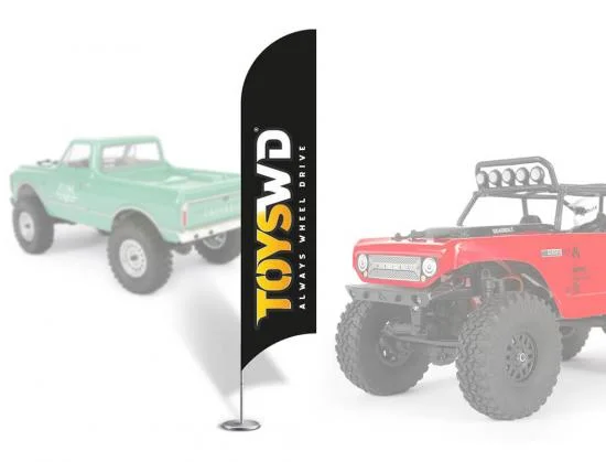 Crawler Park Toyswd 1/24Th Scale Beach Flags (2Pcs) — image 2 of 3
