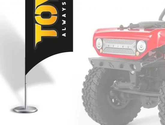 Crawler Park Toyswd 1/24Th Scale Beach Flags (2Pcs) — image 3 of 3