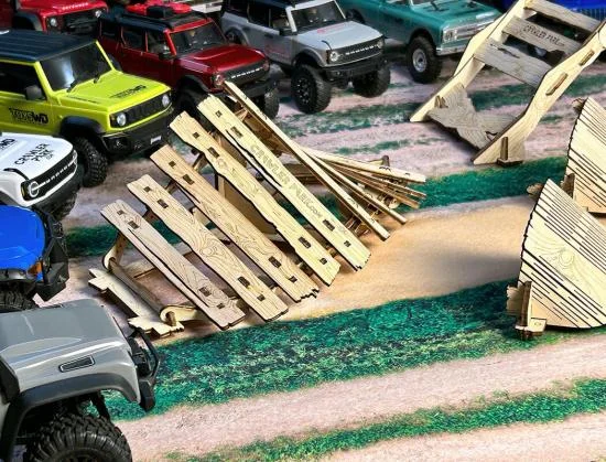 Crawler Park Home Kit - 1:18 + 1:24 - 3 Obstacles — image 3 of 13