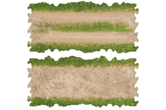 ToysWD 2 X Dirt And Grass Straights For 1/24 RC Crawler Park — image 2 of 4