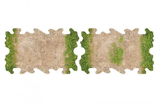 ToysWD 4 X Dirt And Grass Quarter Straights For 1/24 RC Craw — image 2 of 4