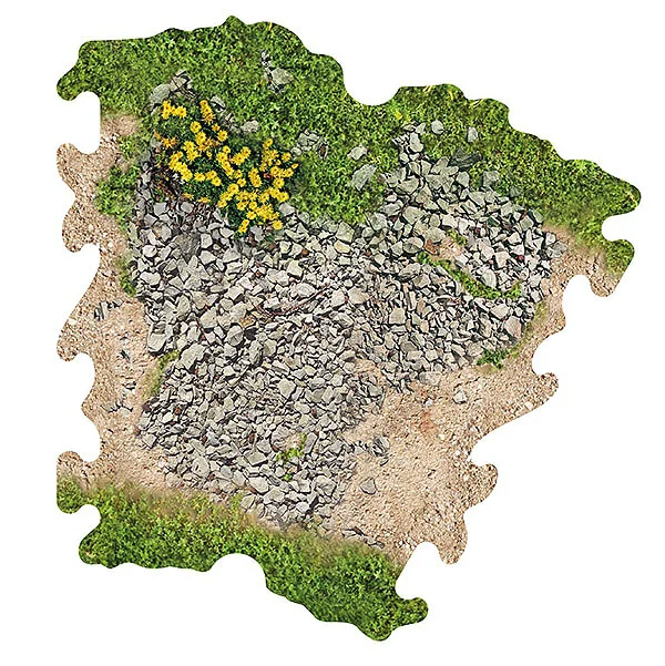 ToysWD 3 X Gravel Bend For 1/24 RC Crawler Park Circuit — image 1 of 2