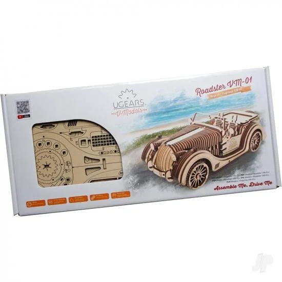 UGears Roadster VM-01 &mdash; image 5 of 12