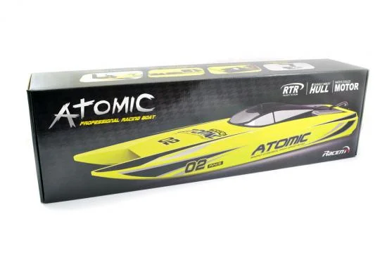 Volantex Racent Atomic Brushless Raceboat RTR Combo - Yellow — image 5 of 11