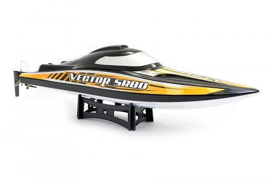 Volantex Vector SR80 Brushless Boat - Black/Orange — image 8 of 10