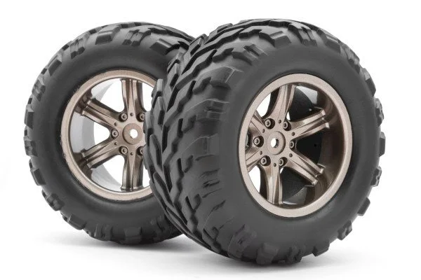 Assembled Wheel/Tire (Dark Grey) &mdash; image 2 of 2