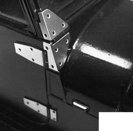 Metal Hinge Set for Tamiya CC01 Wrangler RC4WD — image 2 of 6