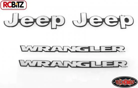 RC4WD 1:10 Metal Logo for Tamiya CC01 Wrangler — image 1 of 3