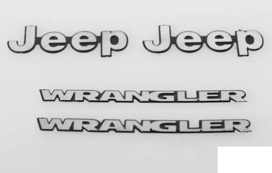 RC4WD 1:10 Metal Logo for Tamiya CC01 Wrangler — image 2 of 3