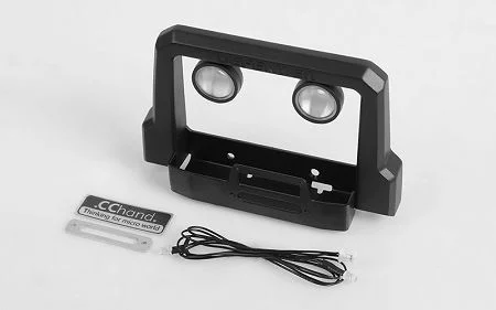 RC4WD Functional Metal Light & Winch Bumper for Land Rover Defender D90 — image 1 of 6