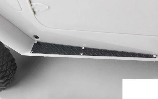 Metal Side Diamond (B) Plates for RC4WD Cruiser Body (Black) RC4WD &mdash; image 2 of 3