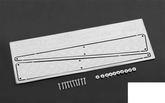 Metal Side Diamond (A) Plates for RC4WD Cruiser Body (Silver) RC4WD — image 1 of 4