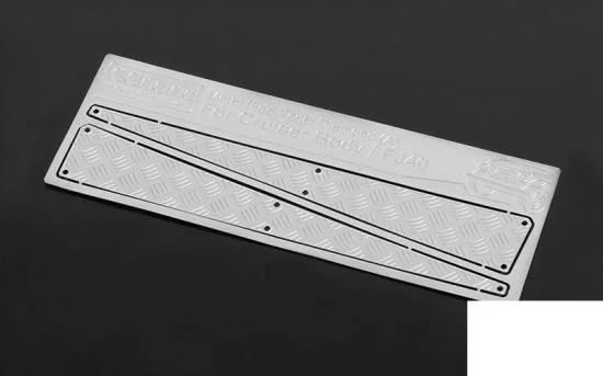 Metal Side Diamond (A) Plates for RC4WD Cruiser Body (Silver) RC4WD — image 2 of 4