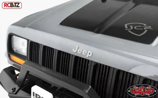 RC4WD Metal Emblem Set for Axial SCX10 XJ (Silver) — image 2 of 5
