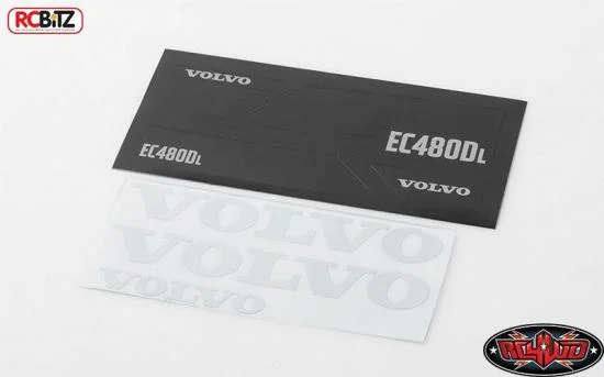 RC4WD Volvo Decal Sheet Set for 1:14 Earth Digger 360L — image 1 of 5