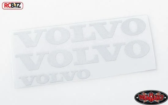 RC4WD Volvo Decal Sheet Set for 1:14 Earth Digger 360L — image 2 of 5