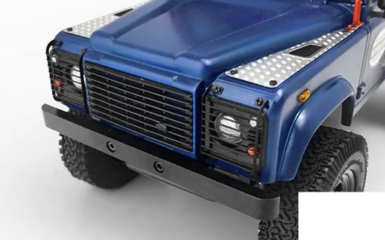 Metal Front Lamp Guards for 1:18 Gelande D90 RC4WD &mdash; image 4 of 5