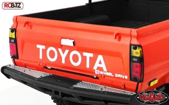 RC4WD Metal Rear Emblem for TF2 Mojave Body (White) — image 2 of 3