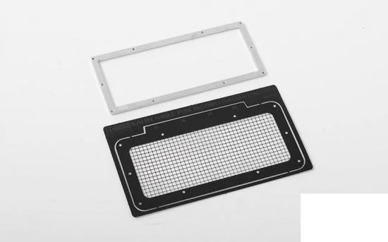Kahn Style Front Grille for D90/D110 Bodies (Black) RC4WD — image 2 of 4