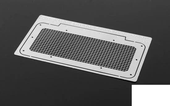 Kahn Style Front Grille for D90/D110 Bodies (Silver) RC4WD &mdash; image 3 of 6