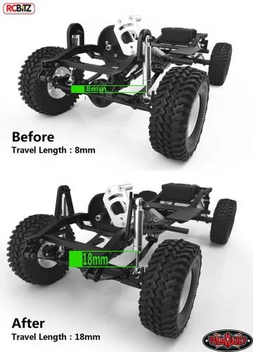 RC4WD Extended Front Shock Mounts for Trail Finder 2 — image 3 of 4